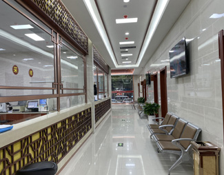 郑州肤康皮肤病医院一楼左侧走廊